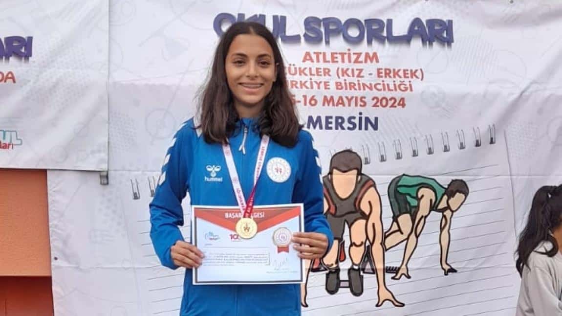 Okul Sporları Atletizm Türkiye birincisi